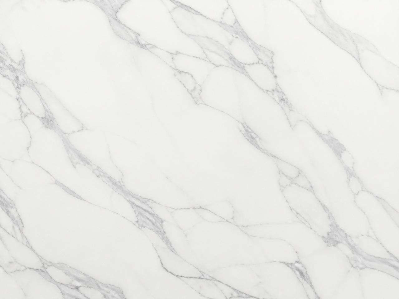 24" × 48" white porcelain tile with soft grey veining